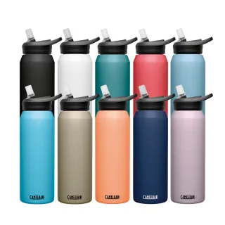 【CAMELBAK】1000ml eddy+多水吸管保冰/溫水瓶(保溫杯/隨行杯/保溫瓶)