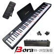 【Bora】加強版BX-20力度鍵盤LED跟彈學習88鍵折疊式電鋼琴(法國音源 重力 重錘 折疊電鋼 數位鋼琴)