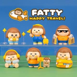 【Plastic Thing】食妹 快樂旅行系列公仔盒玩(6入盒裝)