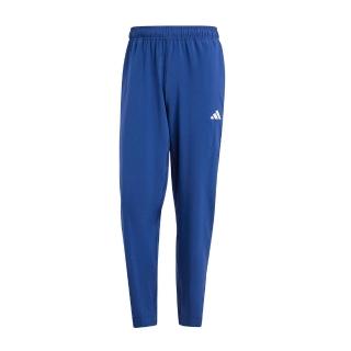 【adidas 愛迪達】TR-ES Woven PT 男 長褲 運動 訓練 健身 吸濕排汗 拉鍊口袋 藍(IU4606)