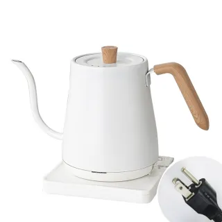 【HANACO】不鏽鋼細口手沖咖啡熱水壺(咖啡壺 手沖壺 細口壺 電熱水壺 快煮壺)