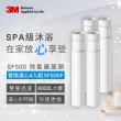 【3M】ShowerCare SF500 除氯蓮蓬頭替換濾心(SF500-F/超值4入)