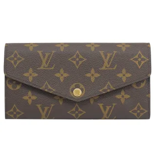 【Louis Vuitton 路易威登】LV M62234 新版經典花紋翻蓋扣式發財零錢長夾(現貨)