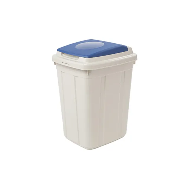 【KEYWAY 聯府】分類附蓋垃圾桶26L（2入）環保回收桶L26