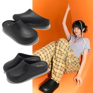 【PUMA】穆勒鞋 Wave Mule 男鞋 女鞋 黑 一體式 緩衝 可拆鞋墊 休閒鞋 IVE 著用款(399050-03)