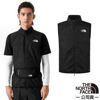 【The North Face】男 WINDWALL 防風防潑水背心.休閒運動上衣(83TN-JK3 宇宙黑)