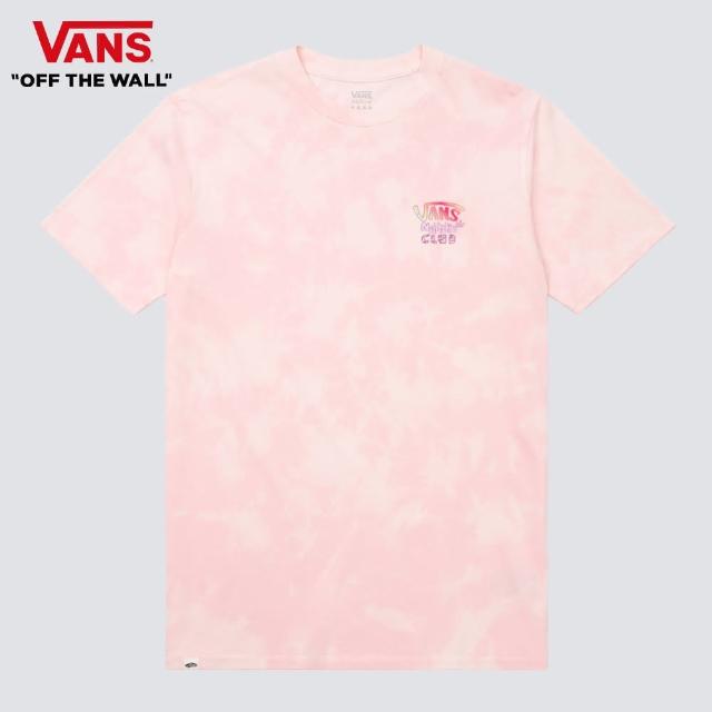 【VANS 官方旗艦】PASTEL TIE DYE 女款粉色暈染短袖T恤