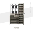 【麗得傢居】威尼斯4X6.5尺玄關組合鞋櫃 玄關櫃 隔間櫃 雙面櫃(台灣製造)