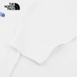 【The North Face 官方旗艦】【情侶款】北面男女款白色純棉可愛露營印花短袖T恤｜8DEMFN4