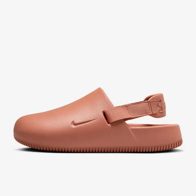 【NIKE 耐吉】涼鞋 拖鞋 休閒鞋 穆勒鞋 防水 運動 女鞋 男 W NIKE CALM MULE 紅磚色  鞋帶可拆(FB2185201)