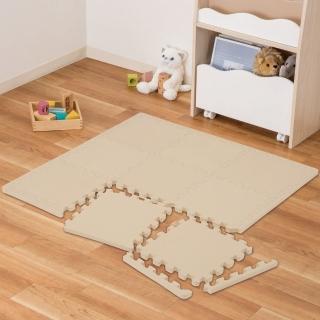 【NITORI 宜得利家居】巧拼地墊 N 9片裝 2CM LBR PZ002(巧拼 地墊)