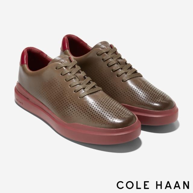 【Cole Haan】GP RALLY LASER CUT SNEAKER 雷射雕孔 真皮休閒運動男鞋(C37172)