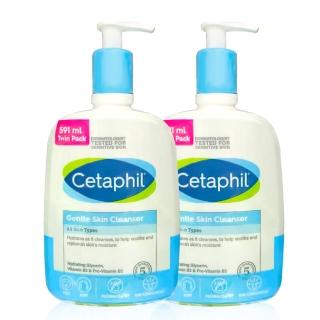 【Cetaphil】溫和潔膚乳 591ml 兩入組(臺灣公司貨)