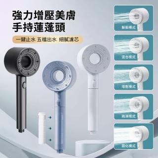 【ANTIAN】手持過濾除雜質減氯美膚增壓蓮蓬頭 浴室節水花灑 洗澡淋浴噴頭