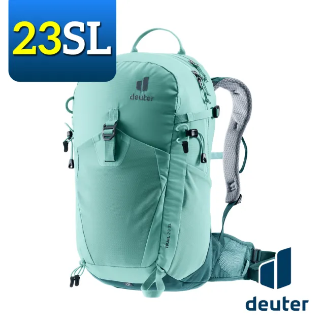 【deuter】3440424 輕量拔熱透氣背包 23SL TRAIL(窄肩款/後背包/健行/登山/單車/旅遊/休閒)