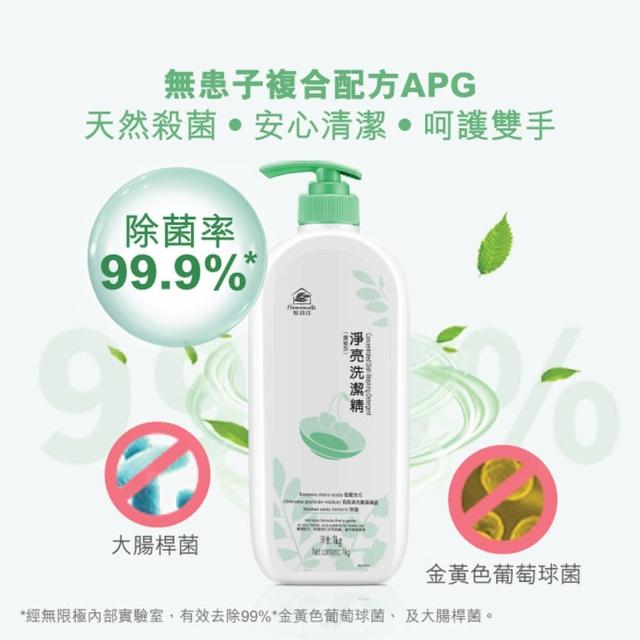 【無限極】幫得佳淨亮洗潔精 濃縮型(1000ml/1瓶)