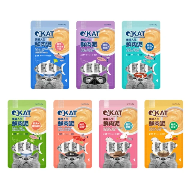 CatGlory 驕傲貓 色色泥貓肉泥 15g*30入(天然