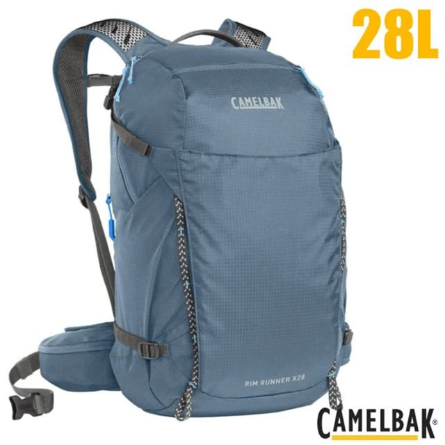 CAMELBAK Rim Runner X28 Terra 專業登山背包28L.戶外健行後背包(CB3043401000P 煙藍)