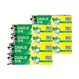 【DARLIE 好來】超氟強化琺瑯質牙膏X8入(含氟牙膏-200gX6入+250gX2入)