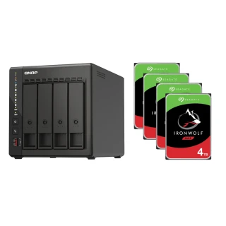 【QNAP 威聯通】搭希捷 4TB x2 ★ TS-453E-8G 4Bay NAS 網路儲存伺服器