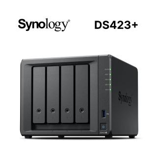 【Synology 群暉科技】搭HAT3300 4TB x2 ★ DS423+ 4Bay NAS 網路儲存伺服器