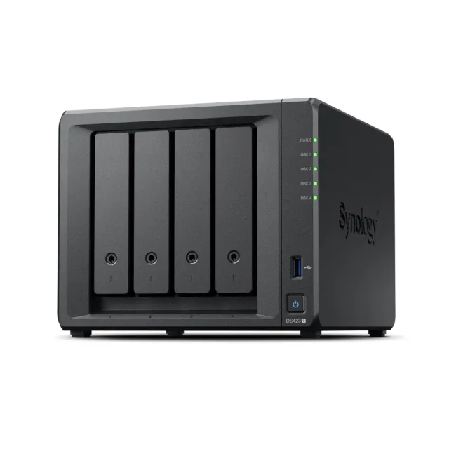 【Synology 群暉科技】搭HAT3300 4TB x2 ★ DS423+ 4Bay NAS 網路儲存伺服器