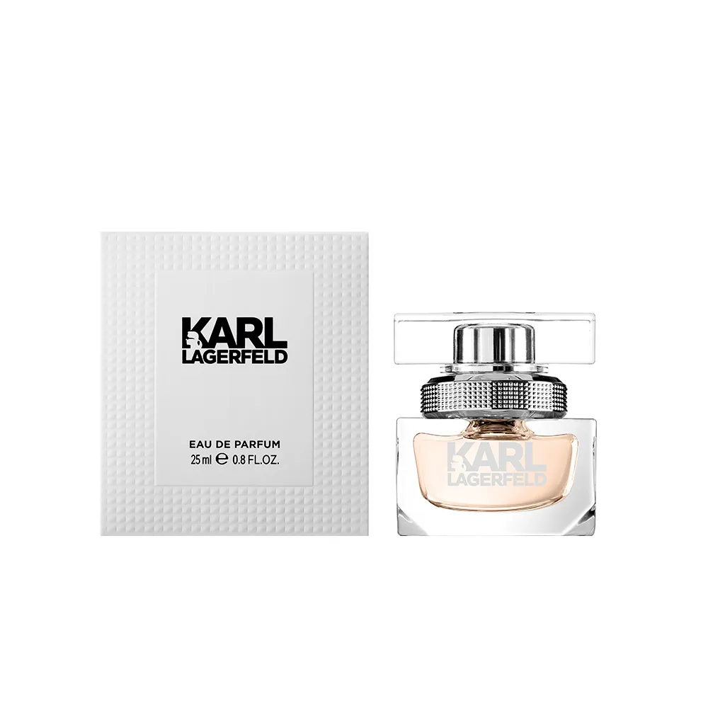 【KARL LAGERFELD 卡爾】卡爾同名時尚女性淡香精25ml(專櫃公司貨)