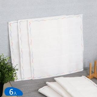 晨光吸水抹布-6入組（大）30x29.5cm