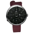 【klokers 庫克】KLOK-01- M2 極簡黑色錶頭+單圈尼龍錶帶