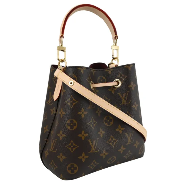 【Louis Vuitton 路易威登】LV M46581 Neonoe BB 經典花紋手提包水桶包兩用包(現貨)