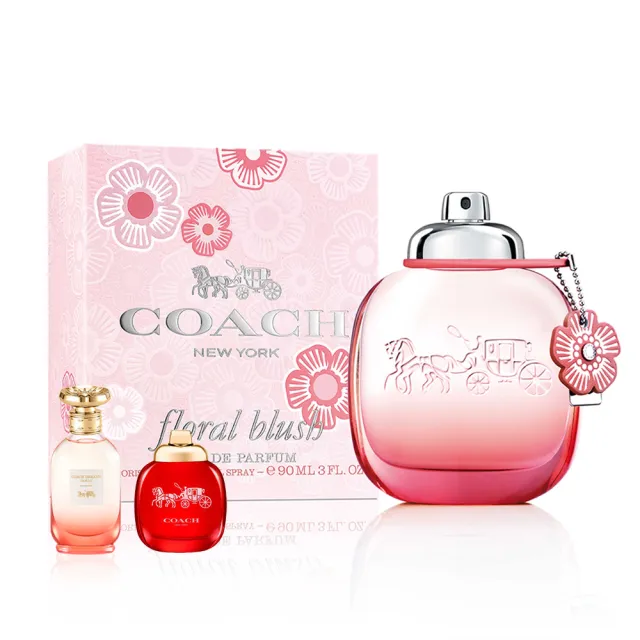 【COACH】嫣紅芙洛麗女性淡香精90ml(贈贈隨機小香*2.公司貨)