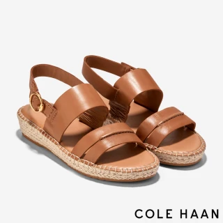 【Cole Haan】CLOUDFEEL TILDEN SANDAL 編織女涼鞋(淺胡桃-W30289)