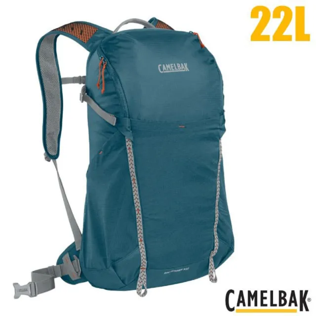 【CAMELBAK】Rim Runner X22 Terra 專業登山背包22L.戶外健行後背包(CB3041401000P 花崗岩藍)