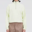 【NEW BALANCE】女款 黃綠色 休閒 穿搭 流行 半襟衫 長袖 AWT33556POU