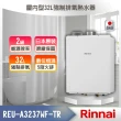 【林內】屋內型32L強制排氣熱水器(REU-A3237WF-TR   基本安裝)