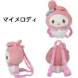 【SANRIO 三麗鷗】日本境外版 三麗鷗 後背包 6款 2024新款 兒童背包 絨毛玩偶背包(肩背包 送禮 娃娃)