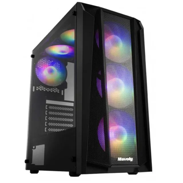 【微星平台】R7八核 Geforce RTX4060 WiN11P{灰暗}電競電腦(R7-7800X3D/B650/32G D5/500GB)