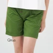 【Qiruo 奇若名品】春夏專櫃綠色短褲 1276C休閒褲 旅遊款(M-2XL)