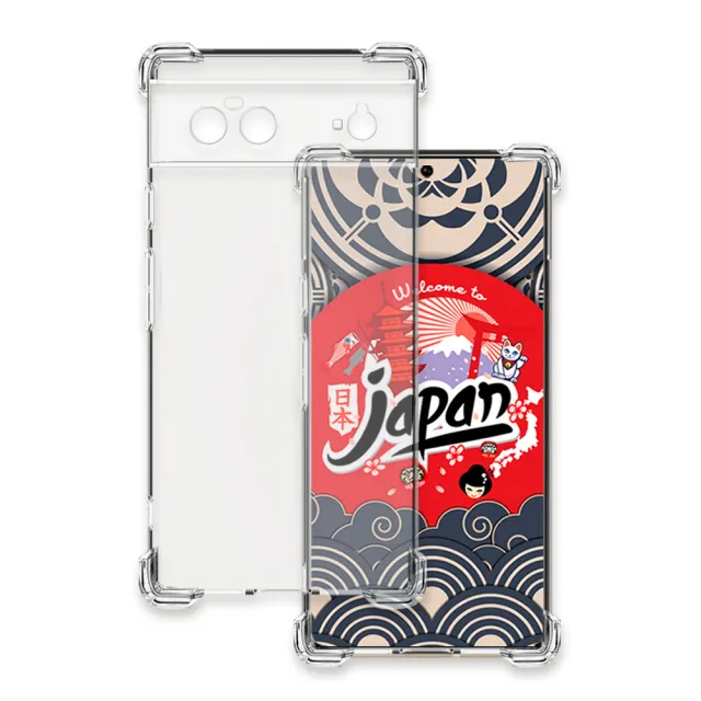 【GlassJP会所】GOOGLE Pixel 6 6.4吋 透明高能見度高清四角防摔殼手機保護殼