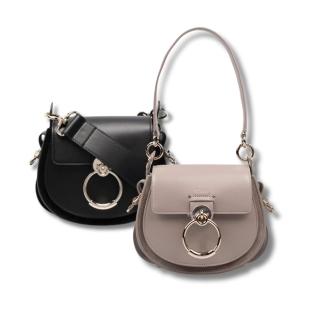 【Chloe’ 蔻依】TESS 小號 雙肩帶 小牛皮 手提包 肩揹包 斜揹包(C22SS153G31)