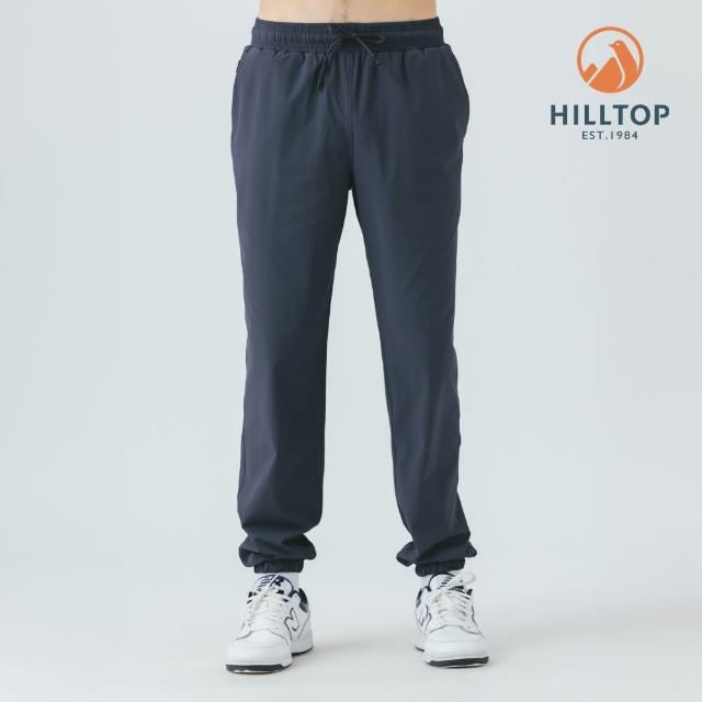 【Hilltop 山頂鳥】抗UV吸濕快乾彈性長褲 男款 石墨灰｜PS07XMG2ECK0