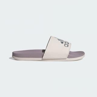 【adidas 愛迪達】拖鞋 女鞋 運動 ADILETTE COMFORT 奶茶紫 IG1273