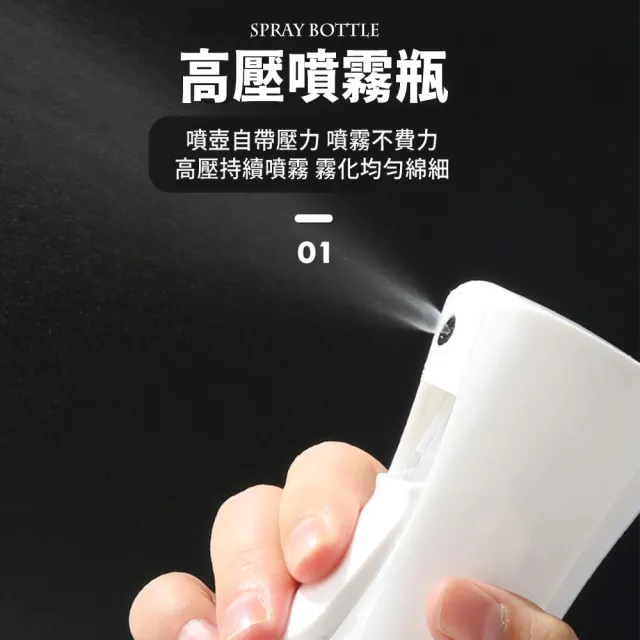 【樂邦】高壓連續噴霧瓶300ml/2入組(酒精噴瓶 噴水瓶)
