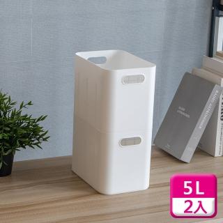【KEYWAY 聯府】4號收納盒附隔板（2入）整理盒置物盒LR04