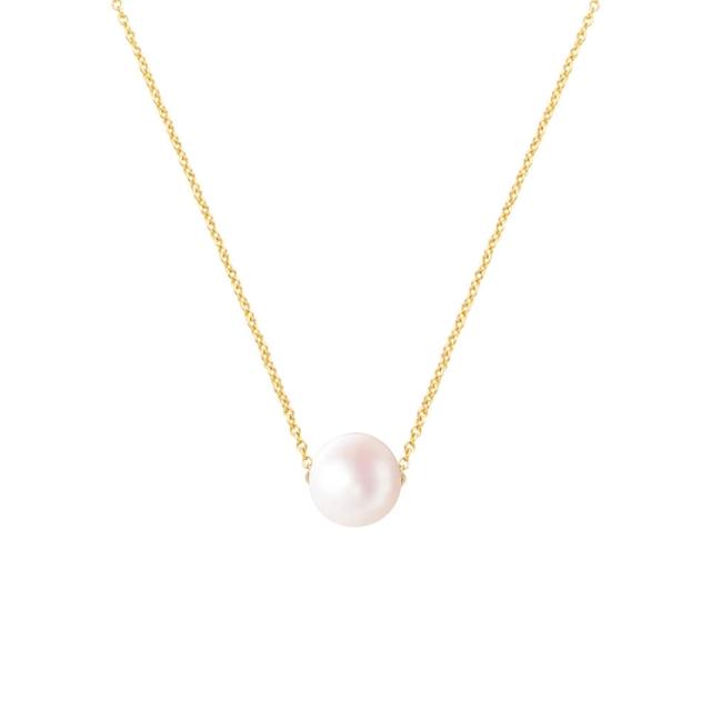 【Olivia Yao Jewellery】經典8mm白珍珠項鍊(Classic Collection/聖誕/送禮)