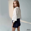 【iROO】金屬環扣腰帶短褲