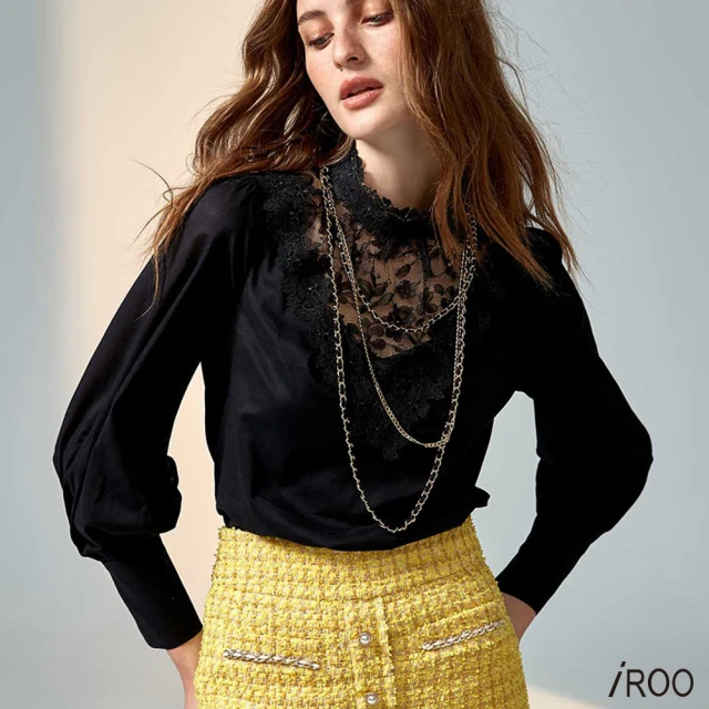 iROO 不對稱條紋印花洋裝 推薦