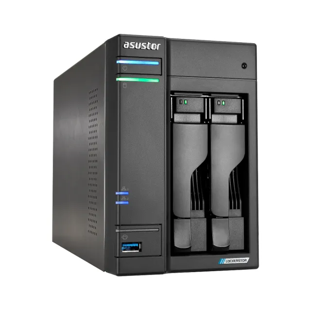 【ASUSTOR 華芸】搭 8G 記憶體 ★ AS6702T 2Bay NAS 網路儲存伺服器