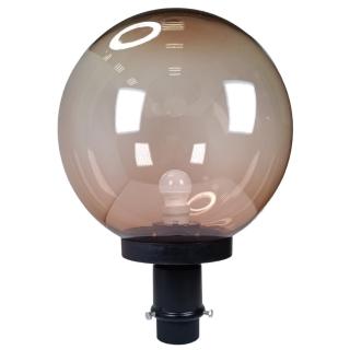 【彩渝】300MM 2.5英吋底座 PMMA 庭園燈(戶外球形庭園燈 球形燈罩 觀景燈 造景燈 可搭LED)