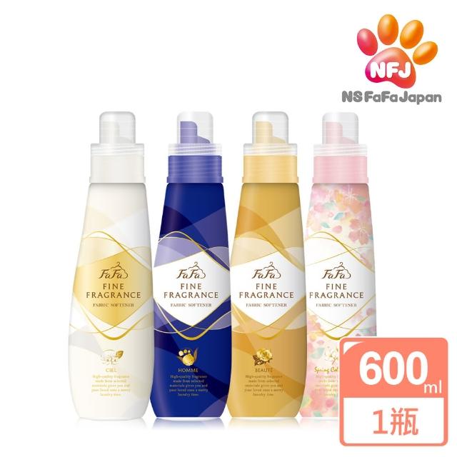 【日本FaFa】香水系列抗菌防臭柔軟精600ml(麝香/花香/小蒼蘭/櫻花/日本製)